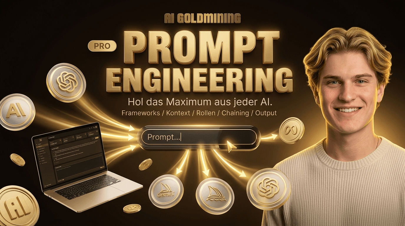 Cover für Prompt Engineering Pro – Wie man richtig promptet. Der wichtigste Skill der Zukunft